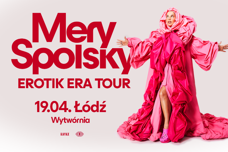 Wydarzenie: Mery Spolsky w Klubie Wytwórnia, Kiedy? 2024-04-19 20:00, Gdzie? Klub Wytwórnia (Łódź, ul. Łąkowa 29)