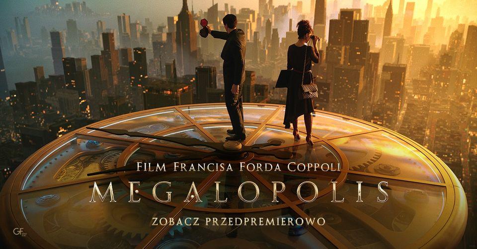 Wydarzenie: Kino z Dianą Dąbrowską #60 | MEGALOPOLIS przedpremierowo w Kinie Charlie, Kiedy? 2024-10-24 17:45, Gdzie? Kino Charlie (Łódź, ul. Piotrkowska 203/205)