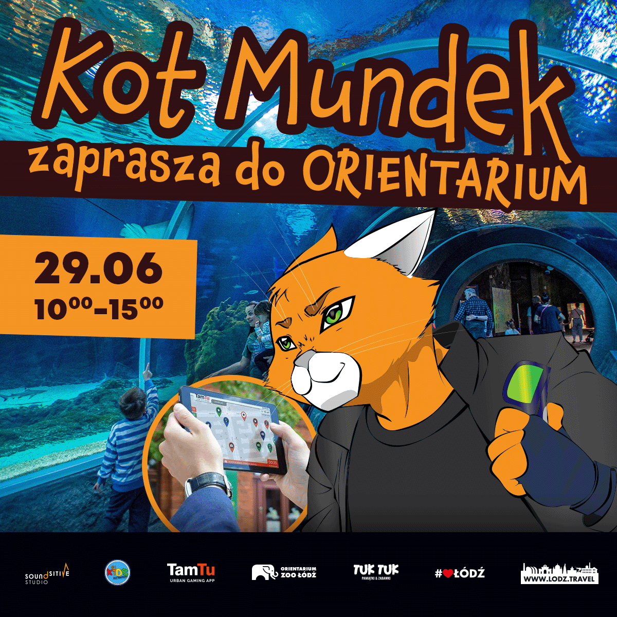 aktualność: Kot Mundek zaprasza na tropikalną przygodę w Orientarium! 🐾
