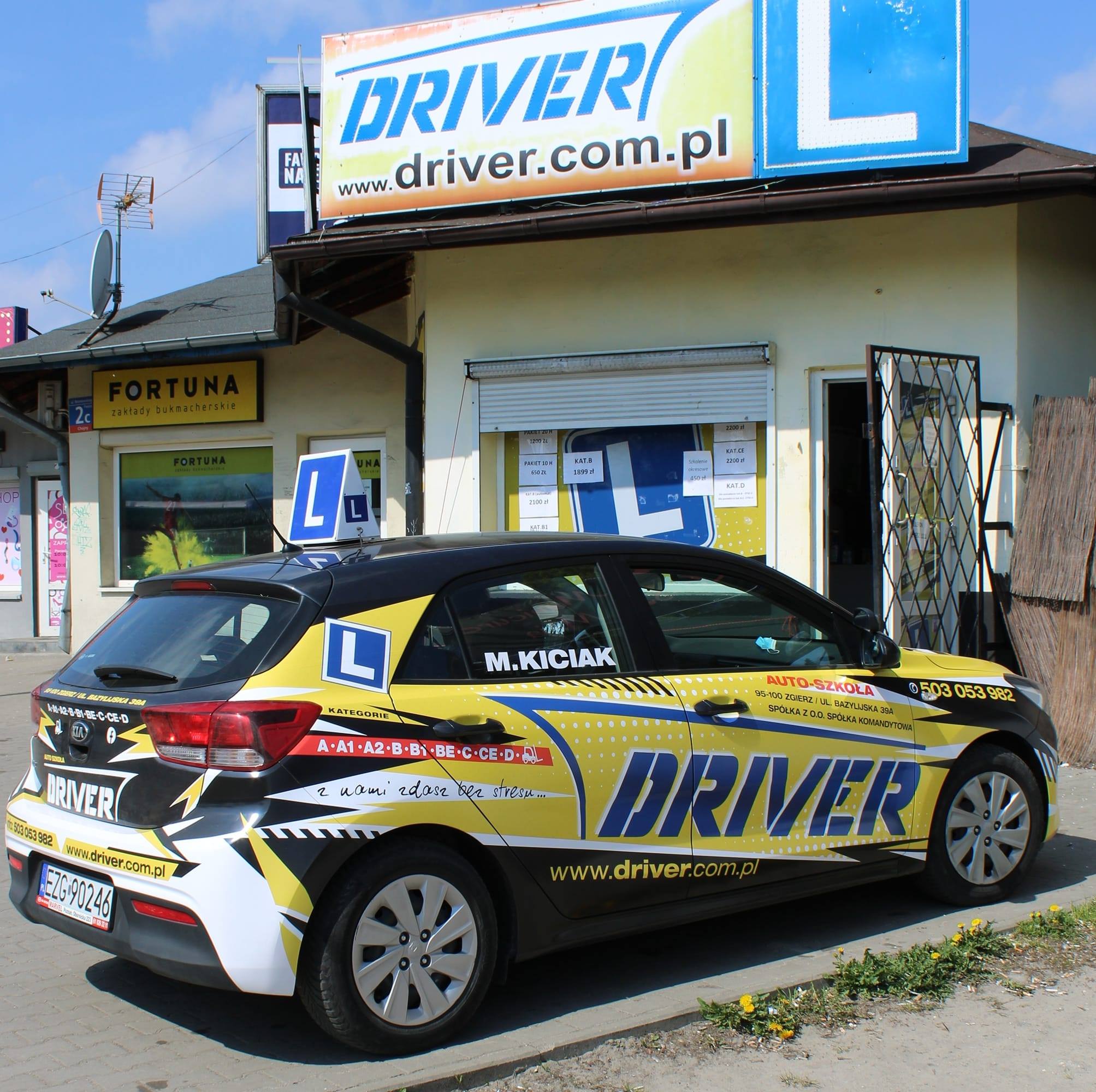 Partner: Szkoła jazdy Driver Autoszkoła, Adres: 